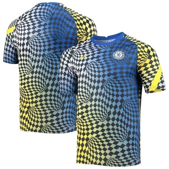 Chelsea FC Men's Nike Dri-FIT Pre-Match Soccer Top Small New - Picture 1 of 3